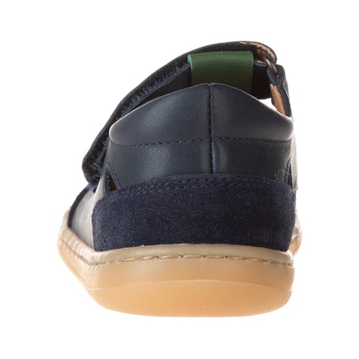 kmins Skórzane buty w kolorze granatowym do chodzenia na boso Kmins 33 promocyjna cena Limango Polska