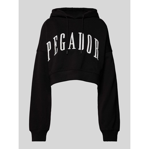 Bluza z kapturem z nadrukiem z logo ze sklepu Peek&Cloppenburg  w kategorii Bluzy damskie - zdjęcie 173984026
