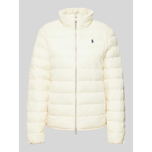 Pikowana kurtka z wyhaftowanym logo ze sklepu Peek&Cloppenburg  w kategorii Kurtki damskie - zdjęcie 173984508
