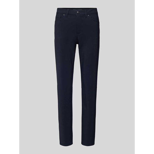 Spodnie materiałowe o kroju slim fit z 5 kieszeniami model ‘SUZY’ ze sklepu Peek&Cloppenburg  w kategorii Spodnie damskie - zdjęcie 173984585
