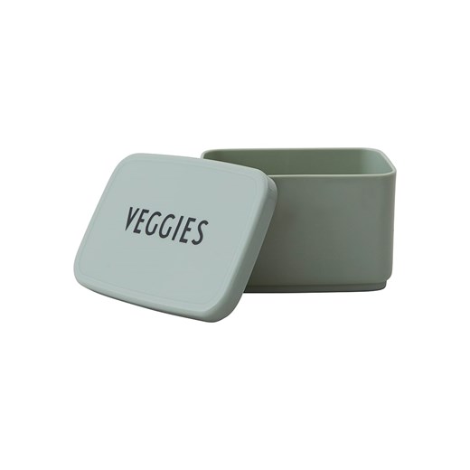 Design Letters Pojemnik &quot;Veggie&quot; w kolorze zielonym na lunch - 200 ml ze sklepu Limango Polska w kategorii Pojemniki kuchenne - zdjęcie 173985835