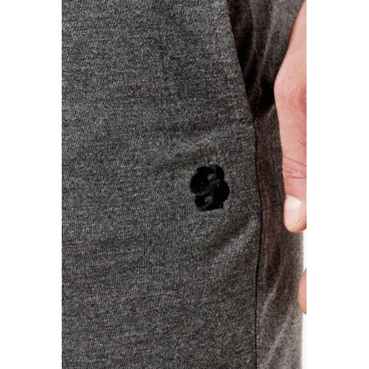 BOSS BLACK Spodnie | Regular Fit | z dodatkiem jedwabiu M Gomez Fashion Store