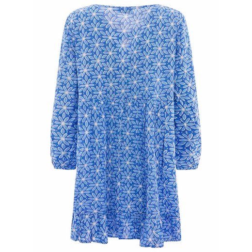 Zwillingsherz Sukienka "Jolina" w kolorze niebieskim Zwillingsherz L/XL Limango Polska wyprzedaż