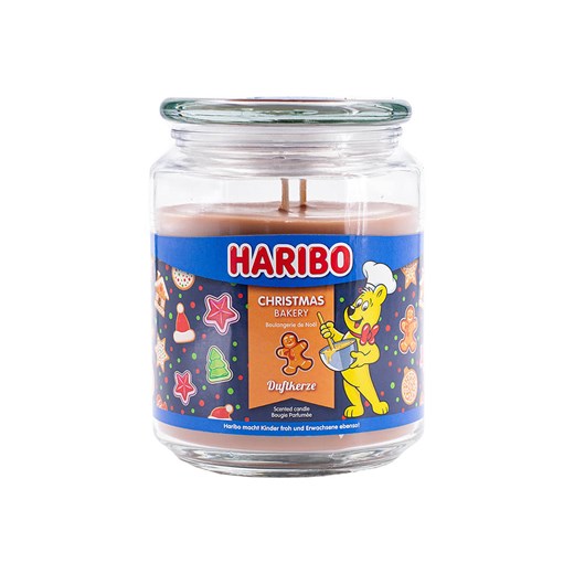 Haribo Świeca zapachowa &quot;Haribo Christmas Bakery&quot; - 510 g ze sklepu Limango Polska w kategorii Świece i dyfuzory - zdjęcie 173988275
