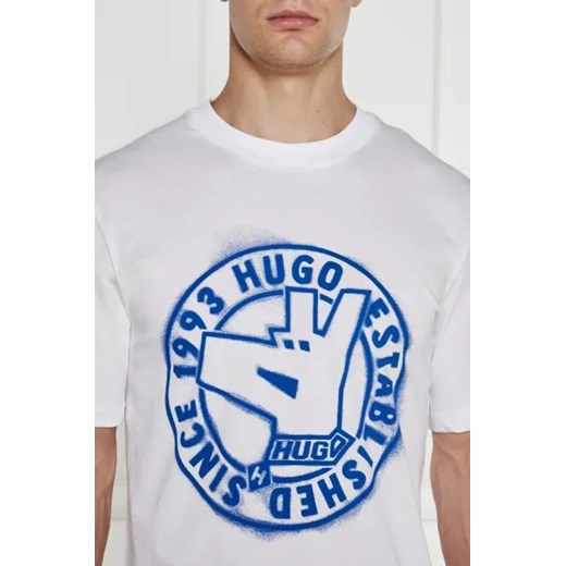 Hugo Blue T-shirt | Regular Fit Hugo Blue XL Gomez Fashion Store wyprzedaż