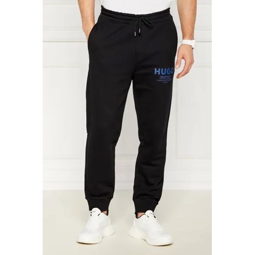 Hugo Blue Spodnie dresowe Nevez | Regular Fit ze sklepu Gomez Fashion Store w kategorii Spodnie męskie - zdjęcie 173989965