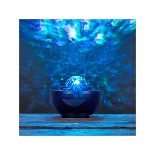 Profiline Projektor LED w kolorze czarnym - wys. 13 x Ø 17 cm ze sklepu Limango Polska w kategorii Oświetlenie led - zdjęcie 173992077