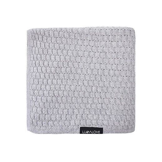 Lullalove Kocyk w kolorze szarym ze sklepu Limango Polska w kategorii Tekstylia - zdjęcie 173992117