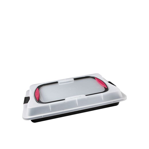Zenker Pojemnik w kolorze czarnym na ciasto - 42,5 x 29,5 cm Zenker onesize Limango Polska