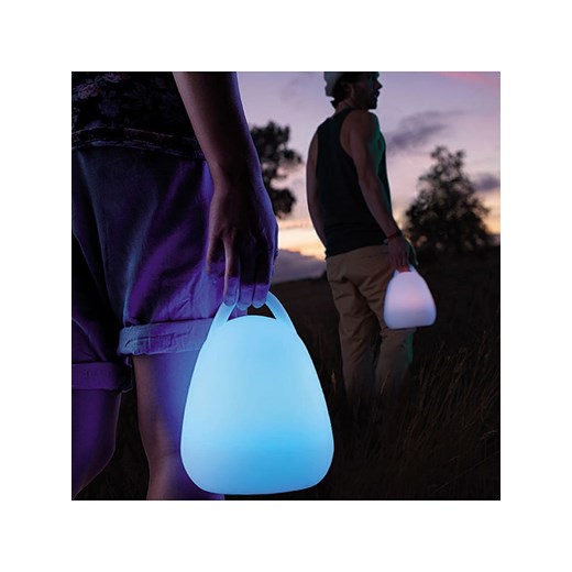 lumisky Lampa dekoracyjna LED &quot;Liberty&quot; z funkcją zmiany koloru - wys. 26,5 x Ø 18 cm ze sklepu Limango Polska w kategorii Oświetlenie - zdjęcie 173993749