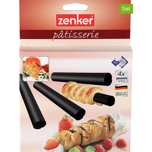 Zenker Rolki (4 szt.) w kolorze czarnym - dł. 13 x Ø 2 cm ze sklepu Limango Polska w kategorii Akcesoria do pieczenia - zdjęcie 173993809