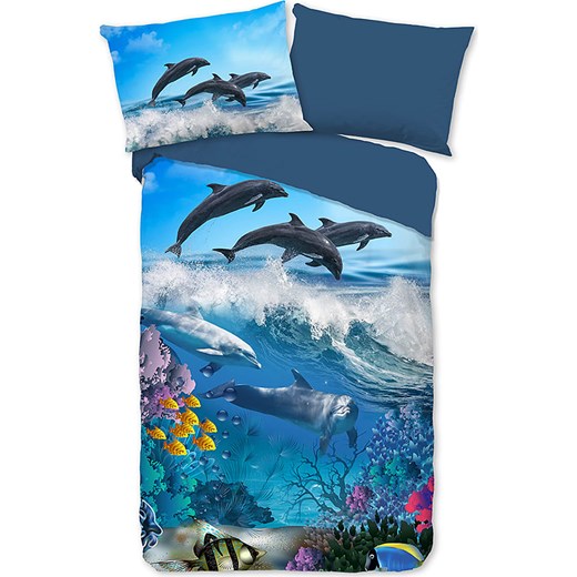 Good Morning Komplet pościeli "Andre" w kolorze niebieskim ze sklepu Limango Polska w kategorii Pościel dziecięca - zdjęcie 173993895