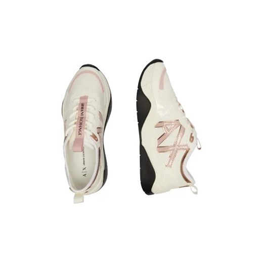 Buty sportowe damskie Armani Exchange sneakersy sznurowane 