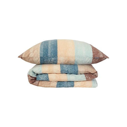 Schiesser Komplet pościeli renforcé w kolorze morsko-beżowym ze sklepu Limango Polska w kategorii Pościele - zdjęcie 173996728