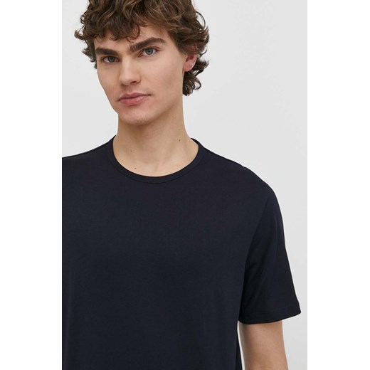 Theory t-shirt bawełniany kolor czarny ze sklepu ANSWEAR.com w kategorii T-shirty męskie - zdjęcie 173999127
