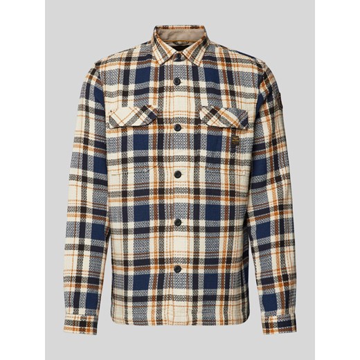 Koszula casualowa o kroju regular fit z detalem z logo ze sklepu Peek&Cloppenburg  w kategorii Koszule męskie - zdjęcie 173999356