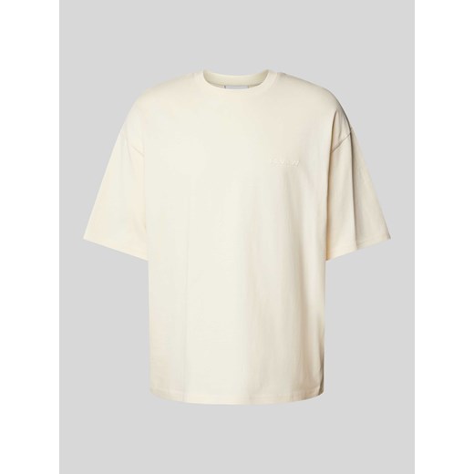 T-shirt o kroju oversized z nadrukiem z logo ze sklepu Peek&Cloppenburg  w kategorii T-shirty męskie - zdjęcie 173999775