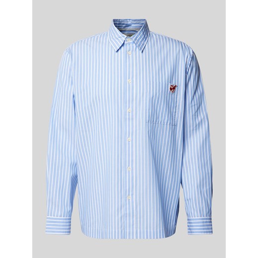 Koszula casualowa o kroju regular fit z kieszenią na piersi model ‘CORE’ ze sklepu Peek&Cloppenburg  w kategorii Koszule męskie - zdjęcie 173999888