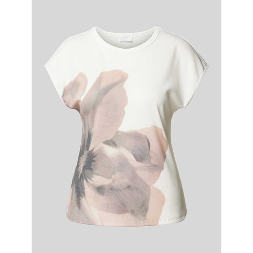 T-shirt z okrągłym dekoltem ze sklepu Peek&Cloppenburg  w kategorii Bluzki damskie - zdjęcie 174000256