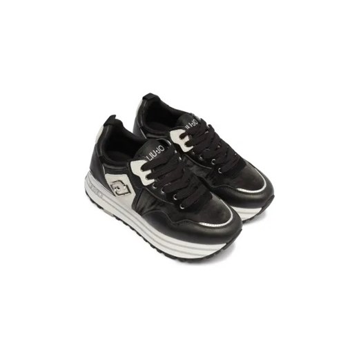 Buty sportowe damskie Liu Jo sneakersy z tkaniny czarne