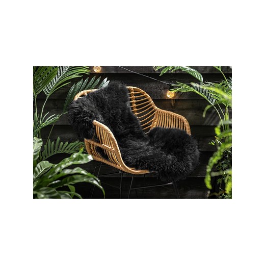 Lifa Living Skóra owcza w kolorze czarnym - 100 x 70 cm Lifa Living onesize okazja Limango Polska