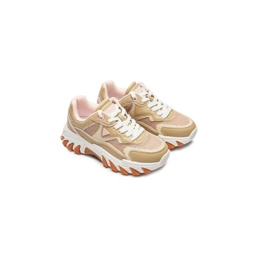 Buty sportowe damskie Guess sneakersy tkaninowe 