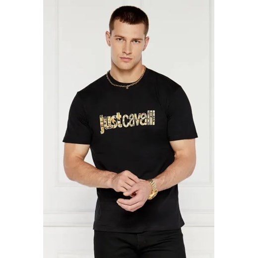Just Cavalli T-shirt | Regular Fit ze sklepu Gomez Fashion Store w kategorii T-shirty męskie - zdjęcie 174001955