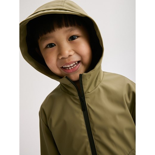 Reserved - Kurtka parka z kapturem - ciemnozielony Reserved 92 (1 Reserved