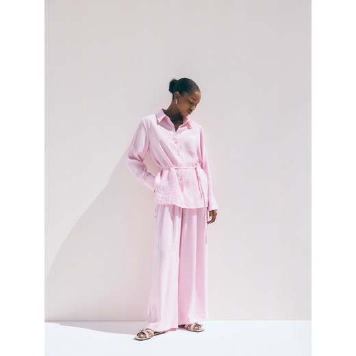 Reserved - Koszula z modalem - różowy Reserved S Reserved