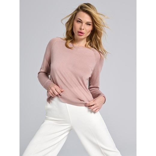 Sinsay - Sweter z długim rękawem - fioletowy Sinsay XL Sinsay