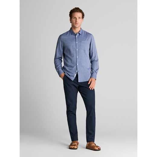 Sinsay - Koszula slim fit - niebieski Sinsay L Sinsay