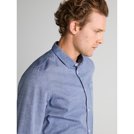 Sinsay - Koszula slim fit - niebieski Sinsay XXL Sinsay