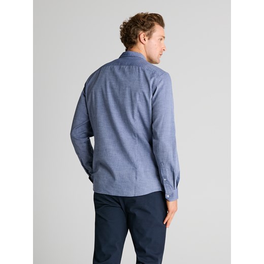 Sinsay - Koszula slim fit - niebieski Sinsay XS Sinsay
