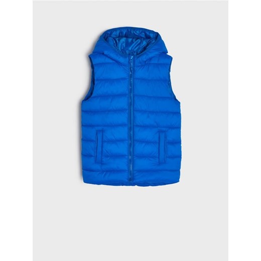 Sinsay - Pikowana kamizelka - niebieski Sinsay 116 Sinsay