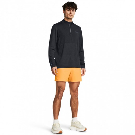 Męskie spodenki do biegania Under Armour UA Launch Pro 5'' Shorts - pomarańczowe ze sklepu Sportstylestory.com w kategorii Spodenki męskie - zdjęcie 174005939