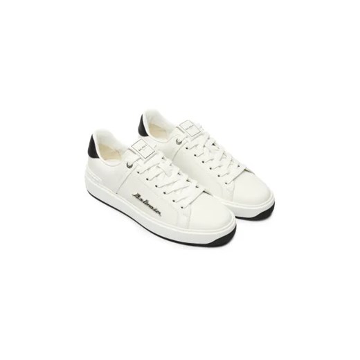 Balmain Skórzane sneakersy 45 Gomez Fashion Store