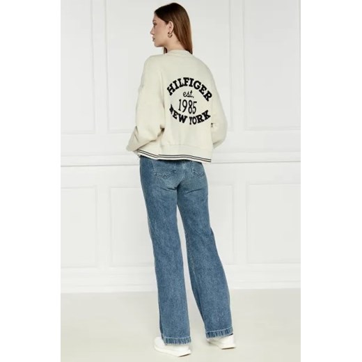 Tommy Hilfiger Bluza CROP VARSITY | Regular Fit Tommy Hilfiger M Gomez Fashion Store