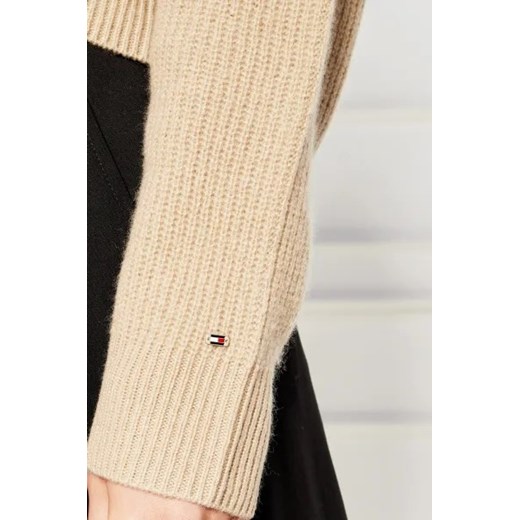 Tommy Hilfiger Wełniany sweter | Relaxed fit Tommy Hilfiger L Gomez Fashion Store