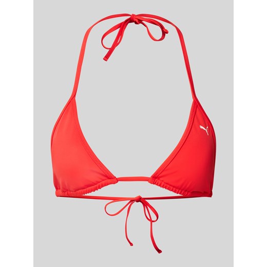 Top bikini z nadrukiem z logo ze sklepu Peek&Cloppenburg  w kategorii Stroje kąpielowe - zdjęcie 174009255