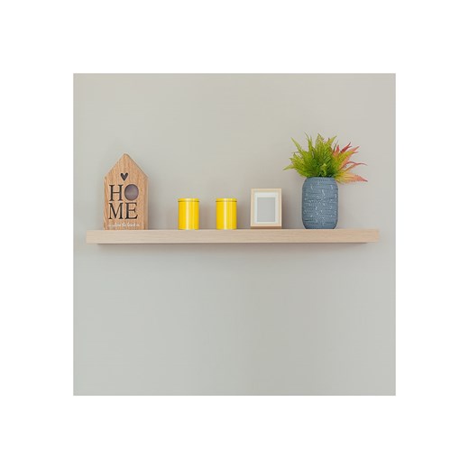 hippodino Regał ścienny w kolorze jasnobrązowym - 60 x 10 cm ze sklepu Limango Polska w kategorii Meble dziecięce - zdjęcie 174010317