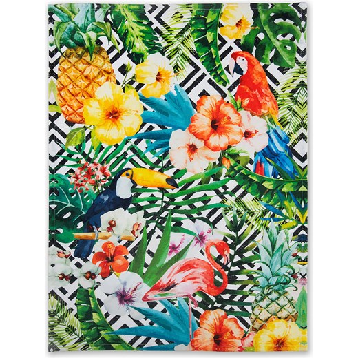 Trendy Kitchen by EXCÉLSA Ściereczka "Tropical Chic" ze wzorem do naczyń - 70 x 50 cm - id: 15433884 - marki Trendy Kitchen By Excélsa - 174010985 Trendy Kitchen by EXCÉLSA Ściereczka "Tropical Chic" ze wzorem do naczyń - 70 x 50 cm ze sklepu Limango Polska w kategorii Ścierki kuchenne - zdjęcie 174010985