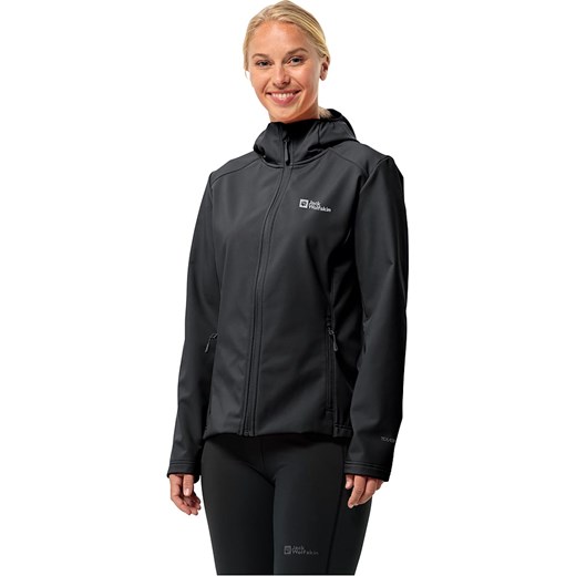 Jack Wolfskin Kurtka softshellowa &quot;Bornberg&quot; w kolorze czarnym ze sklepu Limango Polska w kategorii Kurtki damskie - zdjęcie 174011065