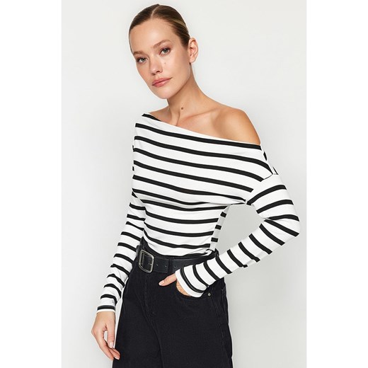 trendyol Koszulka w kolorze biało-czarnym Trendyol M okazja Limango Polska