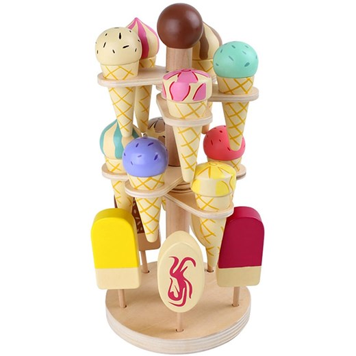 small foot Stojaki na lody z akcesoriami - 3+ ze sklepu Limango Polska w kategorii Zabawki - zdjęcie 174011937
