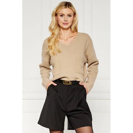 Tommy Hilfiger Wełniany sweter | Relaxed fit Tommy Hilfiger L Gomez Fashion Store