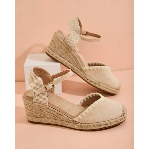 Royalfashion Espadryle na koturnie Moniz Royalfashion.pl 39 okazyjna cena royalfashion.pl