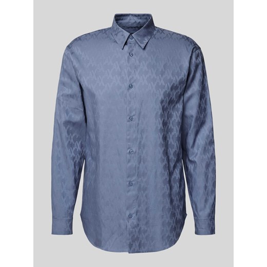 Koszula casualowa o kroju regular fit z listwą guzikową ze sklepu Peek&Cloppenburg  w kategorii Koszule męskie - zdjęcie 174019026