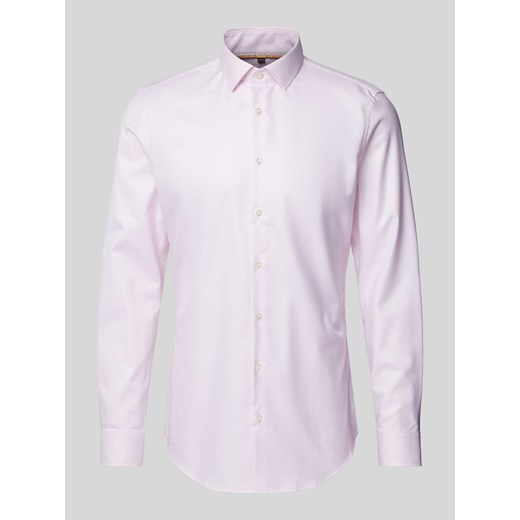 Koszula biznesowa o kroju super slim fit z listwą guzikową ze sklepu Peek&Cloppenburg  w kategorii Koszule męskie - zdjęcie 174019128