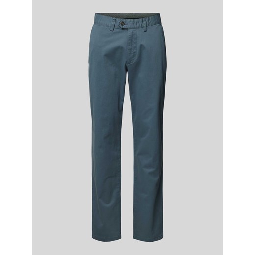 Chinosy o kroju tapered fit z kieszeniami z tyłu ze sklepu Peek&Cloppenburg  w kategorii Spodnie męskie - zdjęcie 174019166
