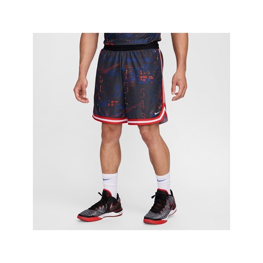 Męskie spodenki do koszykówki 15 cm Dri-FIT Nike DNA - Czerń Nike XL Nike poland